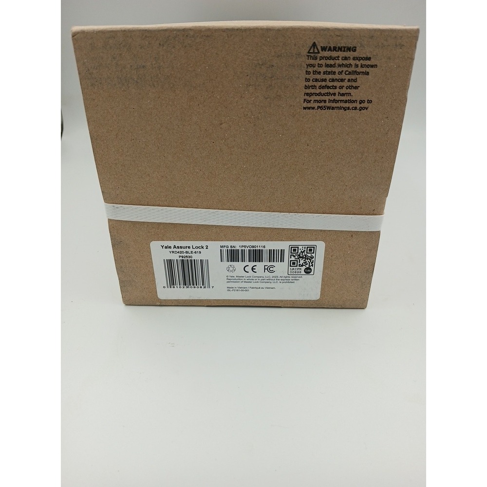 Yale Assure Lock 2 Smart Door Lock YRD420-BLE-619 BRAND NEW - Picture 2 of 3